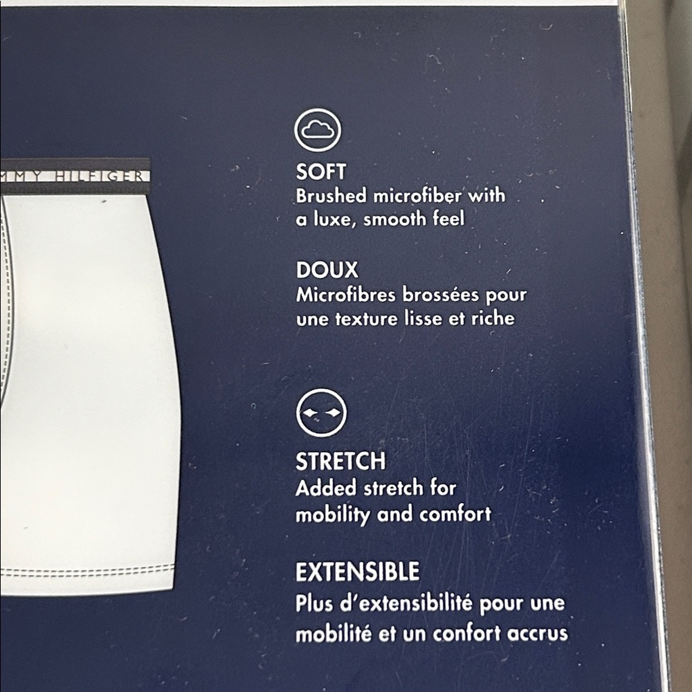 2 - Tommy Hilfiger THComfort Plus 3-Pack Men's Boxer Briefs Medium - Picture 3 of 5